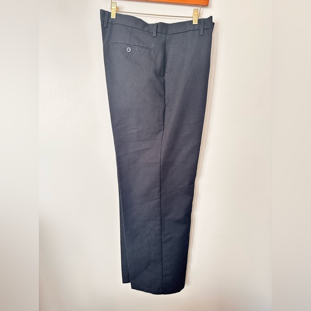Dockers Signature Khaki D3 Classic Fit Pants Charcoal Herringbone 38x30